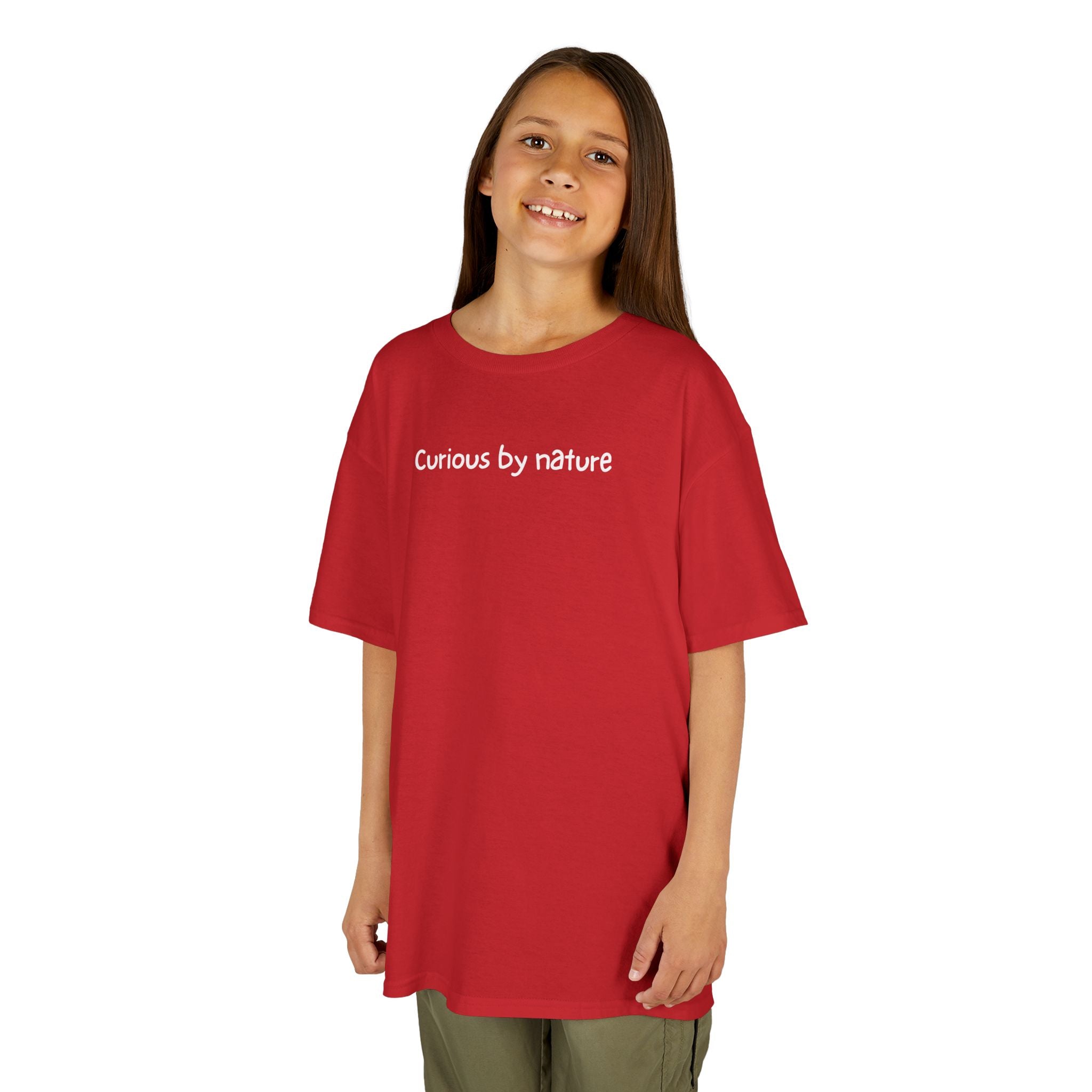 Curious by nature - Kids Heavy Cotton™ Tee