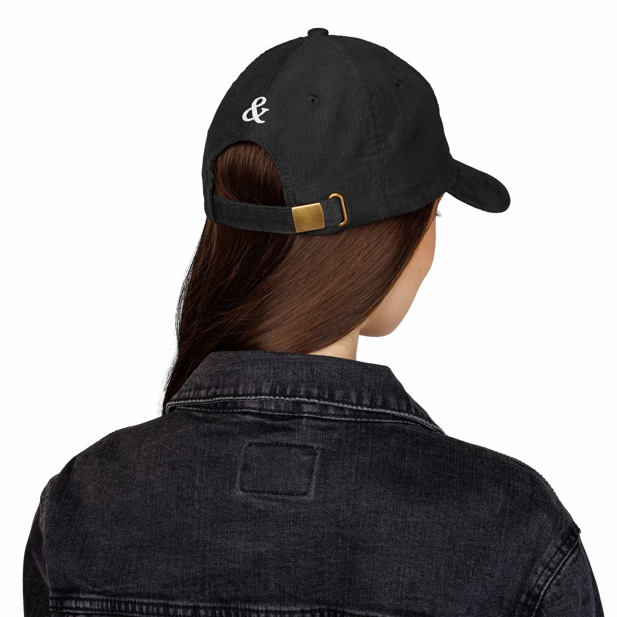 Buffering... - Embroidered Corduroy Baseball Cap