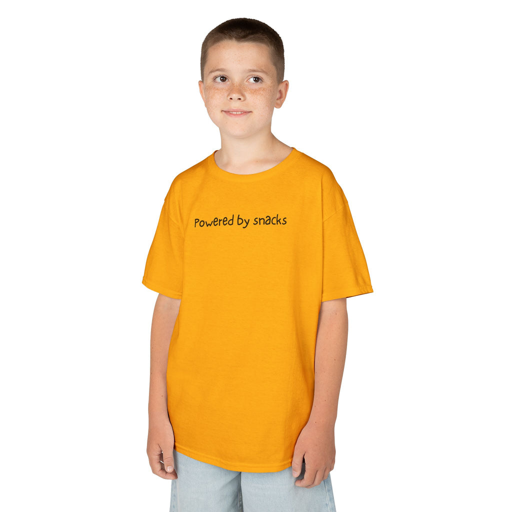 Powered by snacks - Kids Heavy Cotton™ Tee