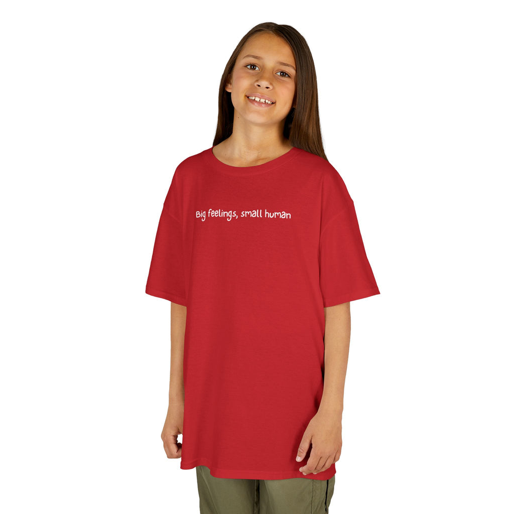Big feelings, small human - Kids Heavy Cotton™ Tee
