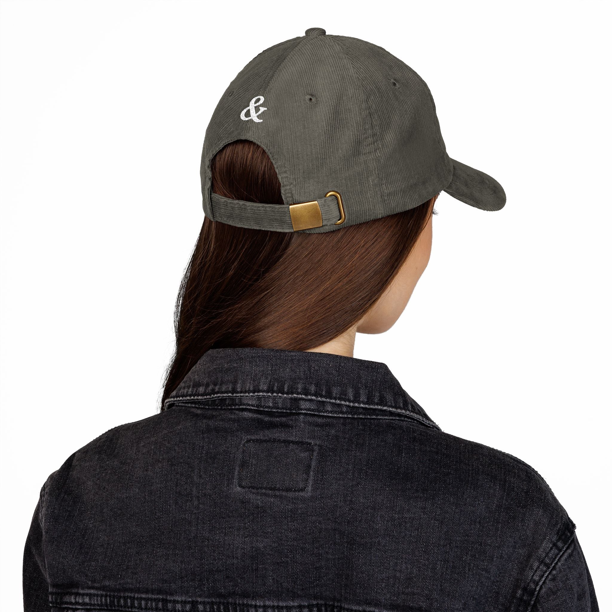 Need Coffee - Embroidered Corduroy Baseball Cap