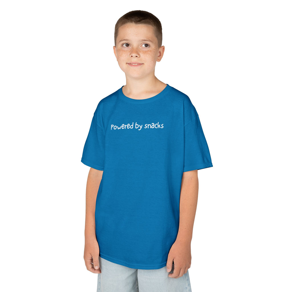 Powered by snacks - Kids Heavy Cotton™ Tee