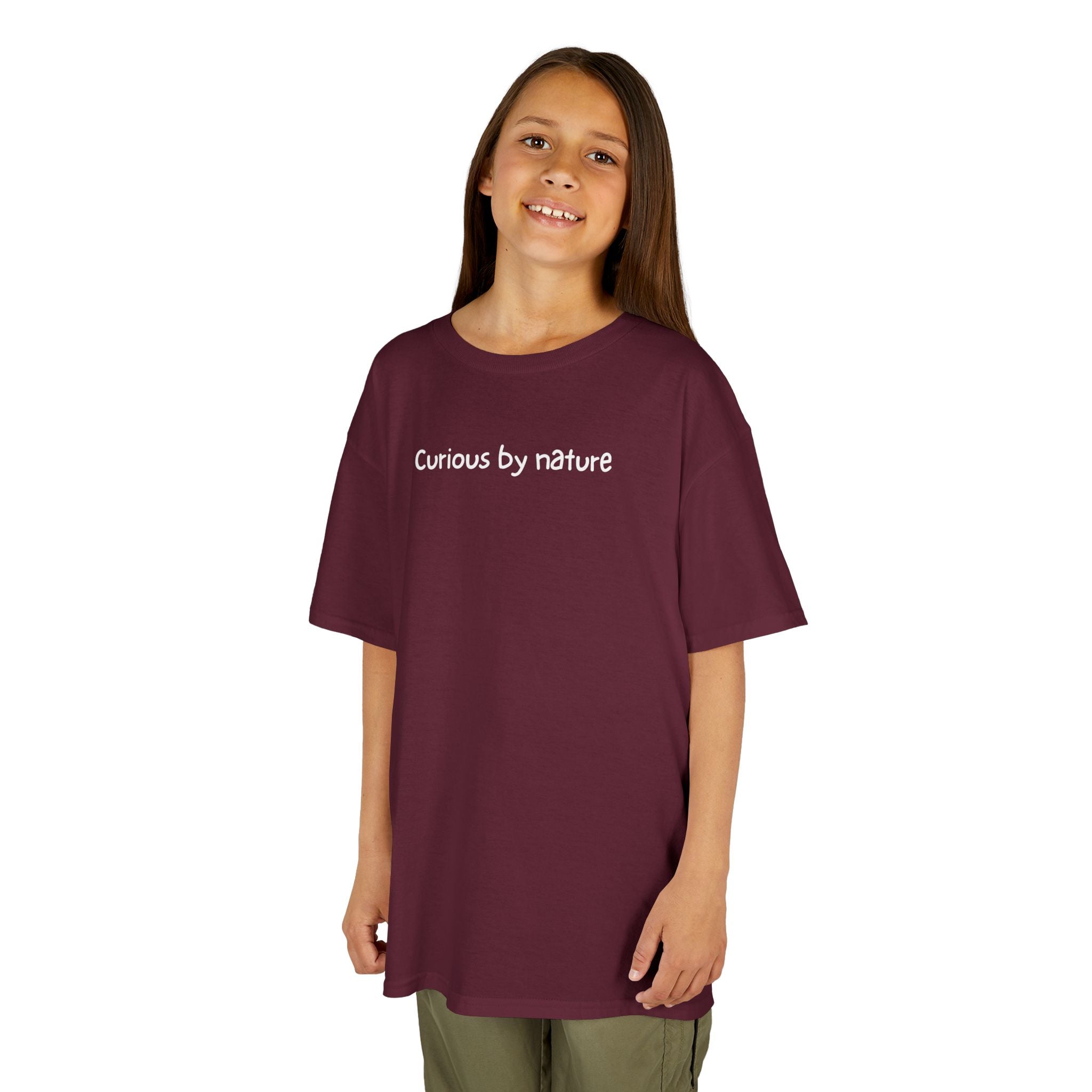 Curious by nature - Kids Heavy Cotton™ Tee