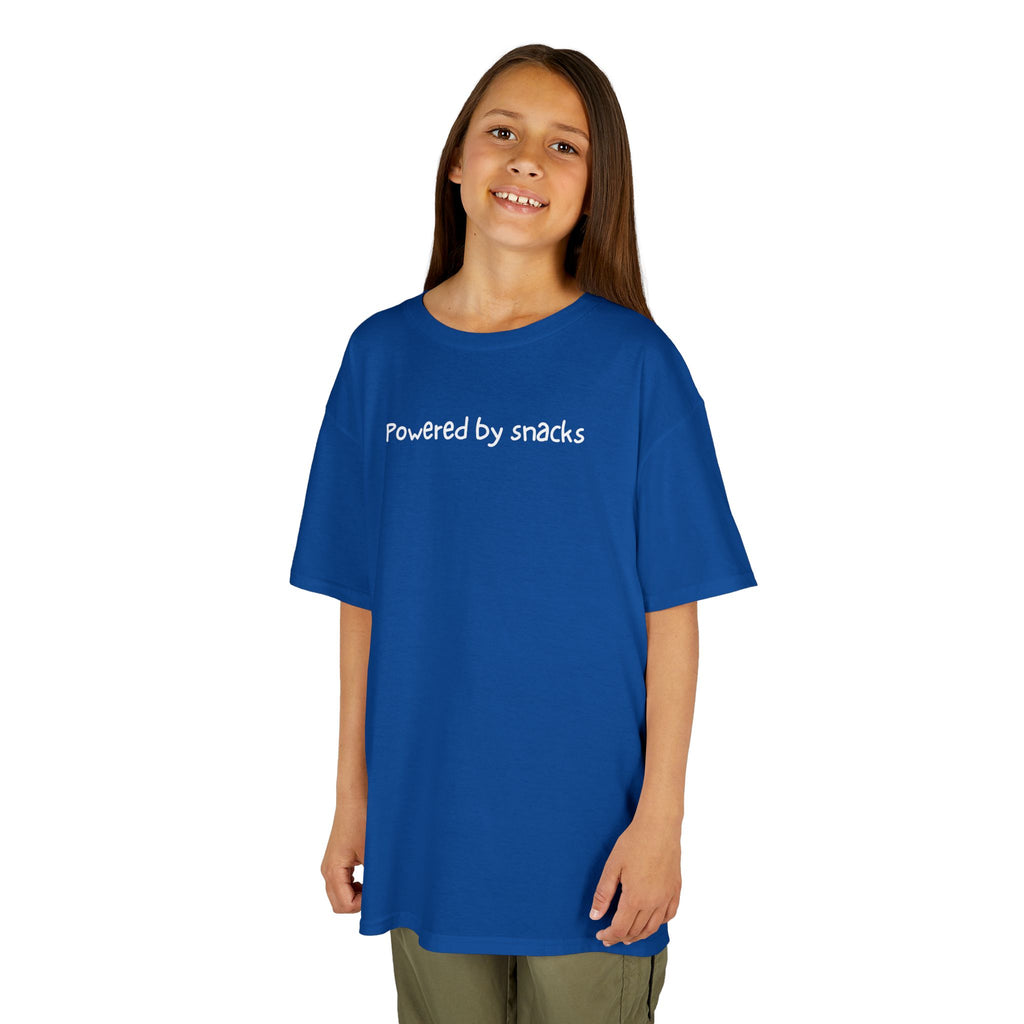 Powered by snacks - Kids Heavy Cotton™ Tee