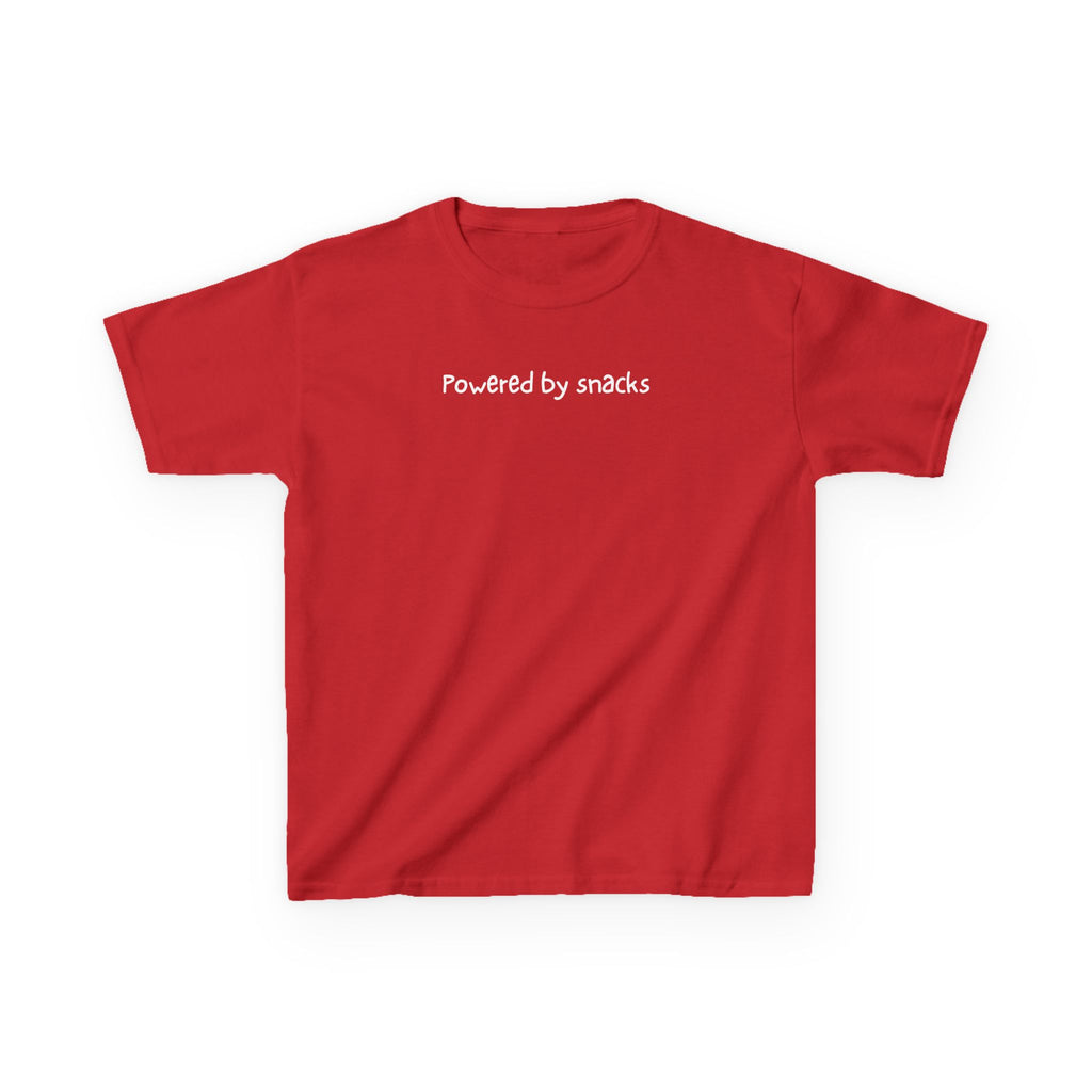 Powered by snacks - Kids Heavy Cotton™ Tee