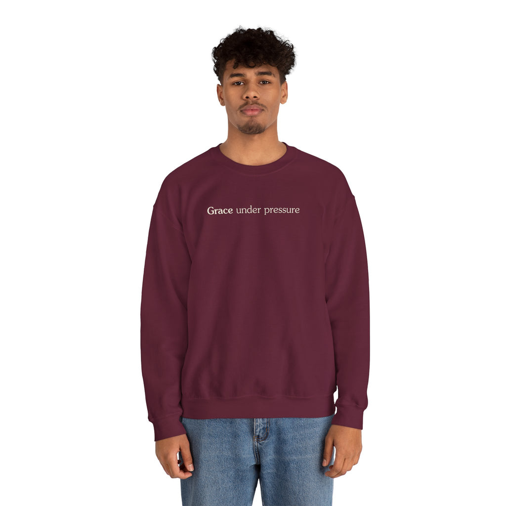 Grace under pressure - Crewneck Sweatshirt