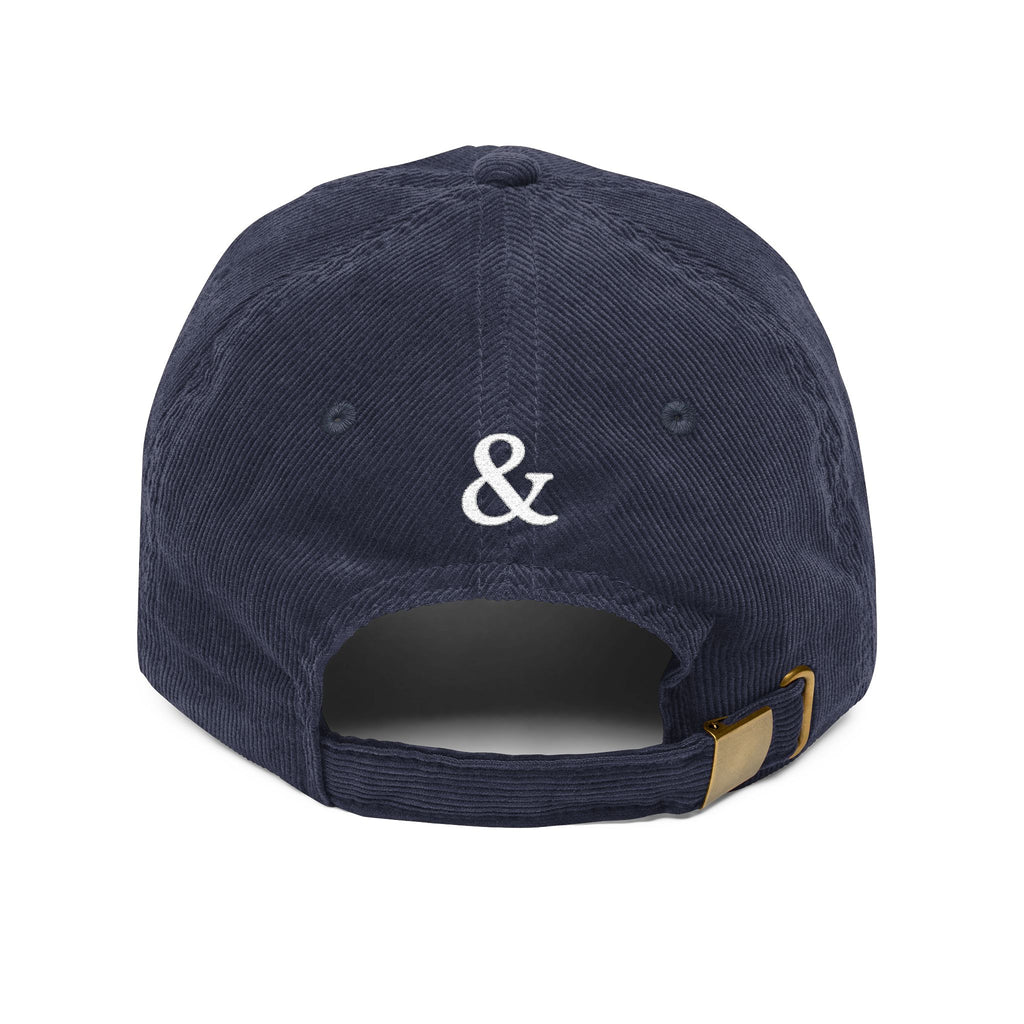 Bit Tired - Embroidered Corduroy Baseball Cap