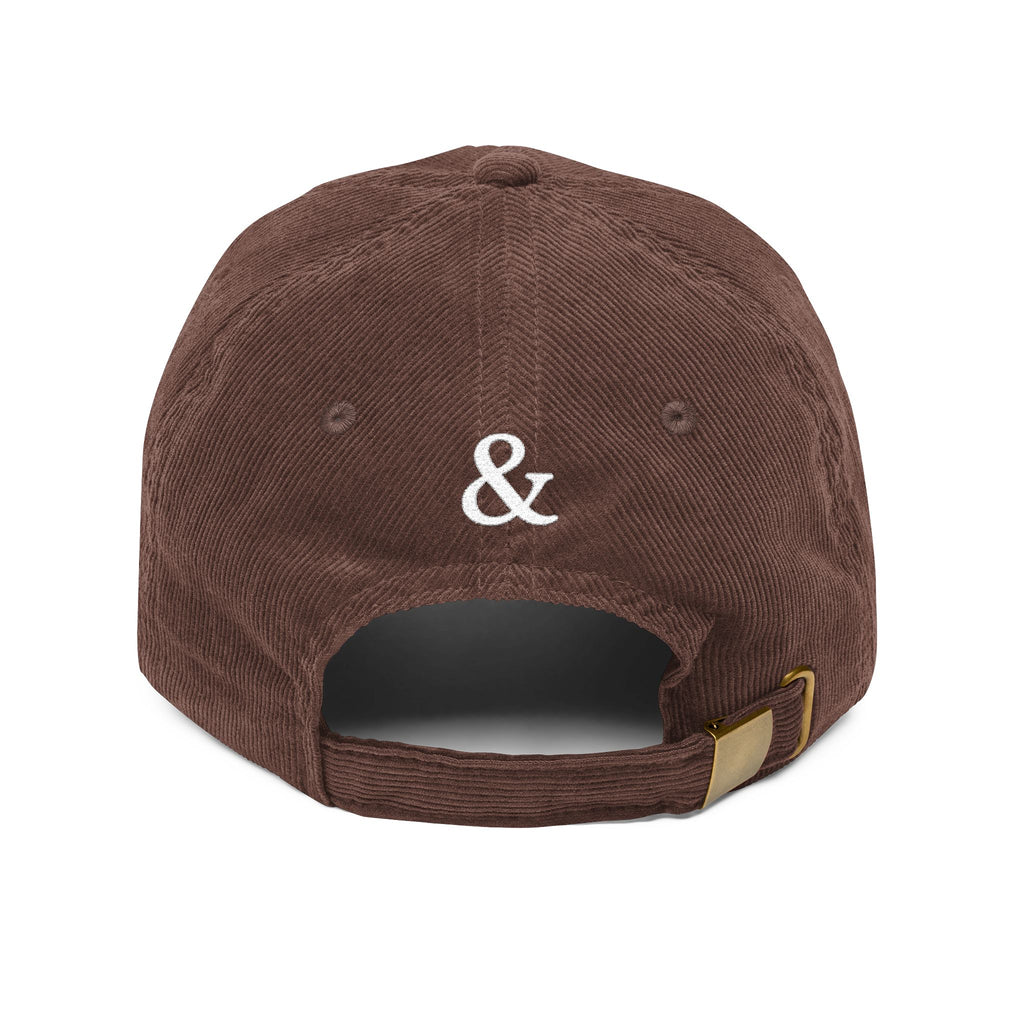 All Good - Embroidered Corduroy Baseball Cap