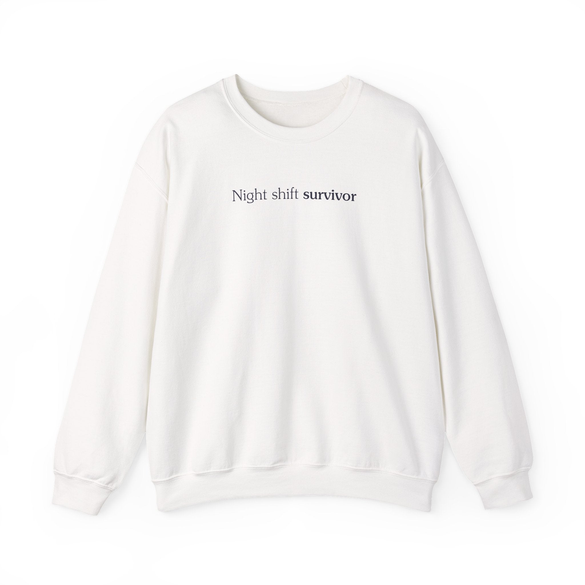Night shift survivor - Crewneck Sweatshirt