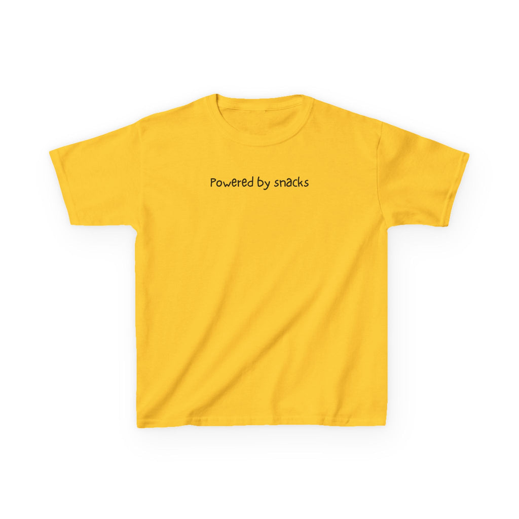 Powered by snacks - Kids Heavy Cotton™ Tee
