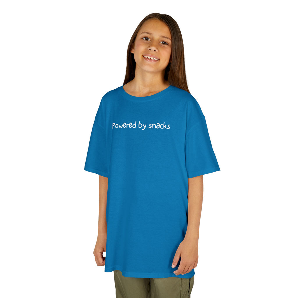 Powered by snacks - Kids Heavy Cotton™ Tee