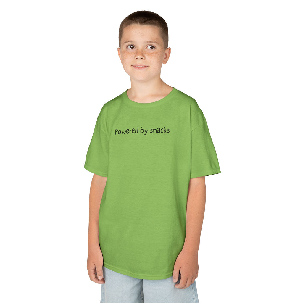 Powered by snacks - Kids Heavy Cotton™ Tee