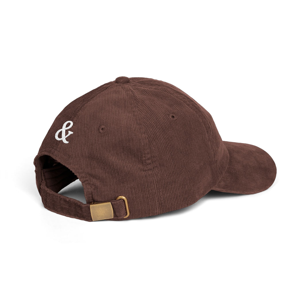Buffering... - Embroidered Corduroy Baseball Cap