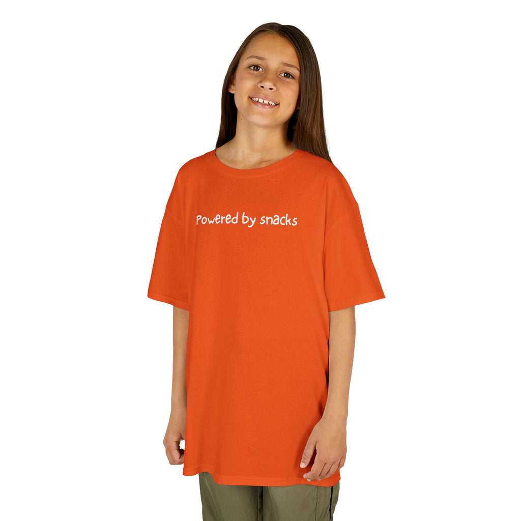 Powered by snacks - Kids Heavy Cotton™ Tee