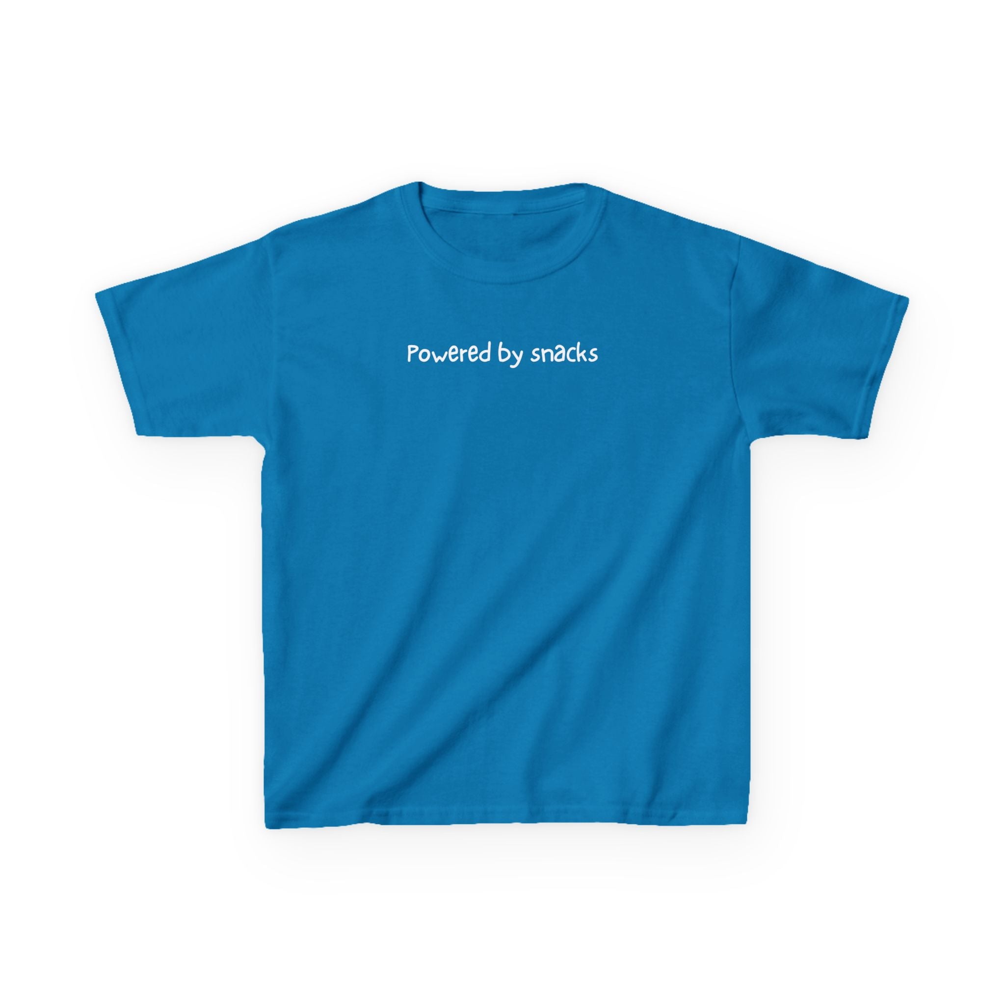 Powered by snacks - Kids Heavy Cotton™ Tee