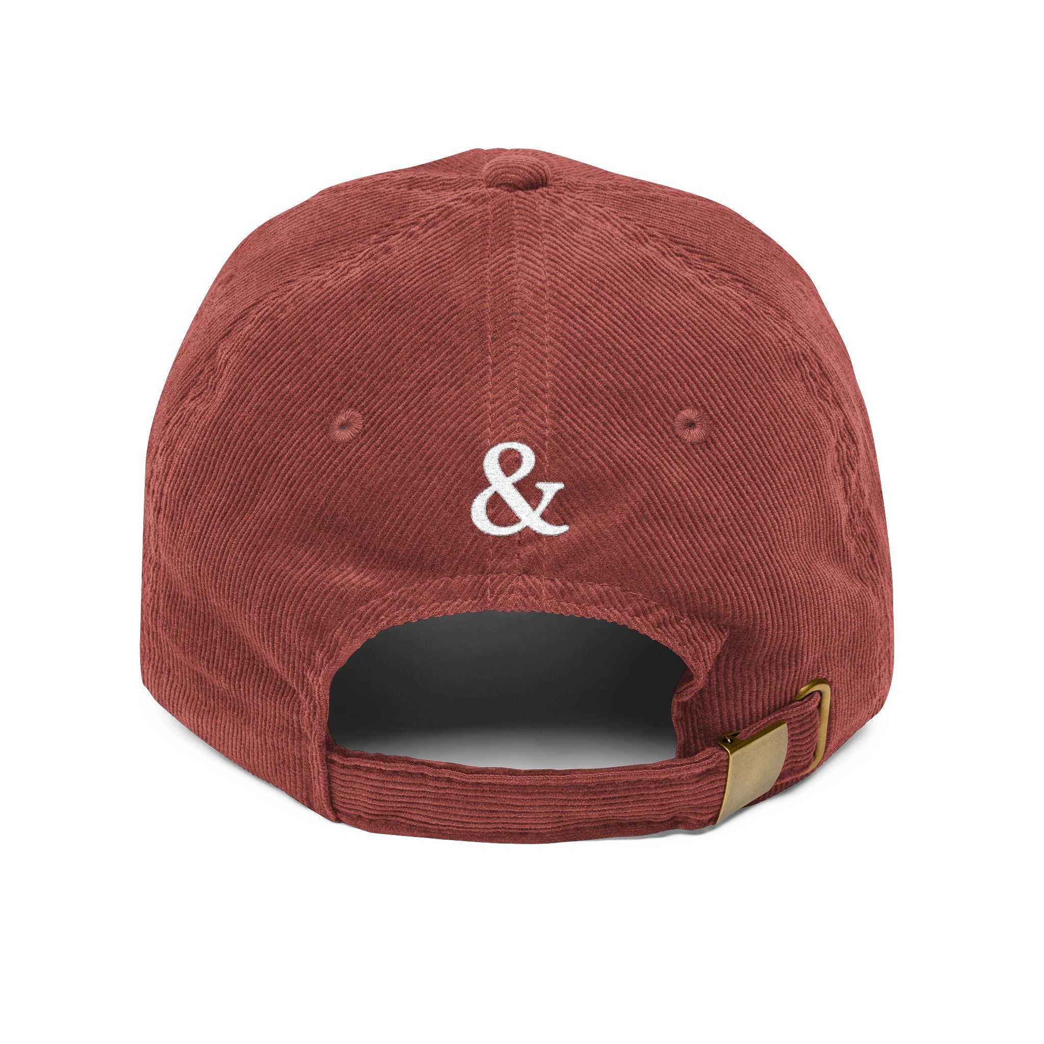 Trust Me - Embroidered Corduroy Baseball Cap