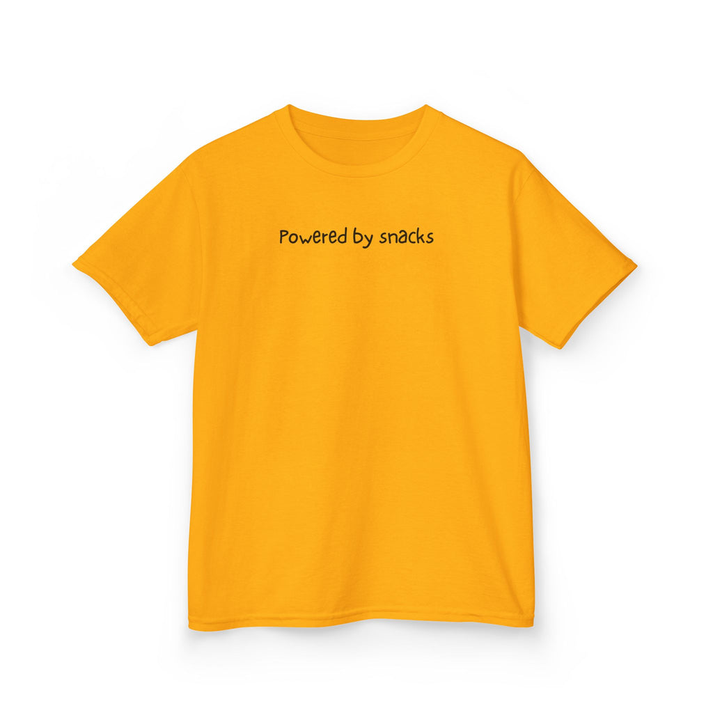 Powered by snacks - Kids Heavy Cotton™ Tee