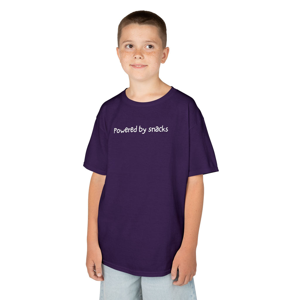 Powered by snacks - Kids Heavy Cotton™ Tee