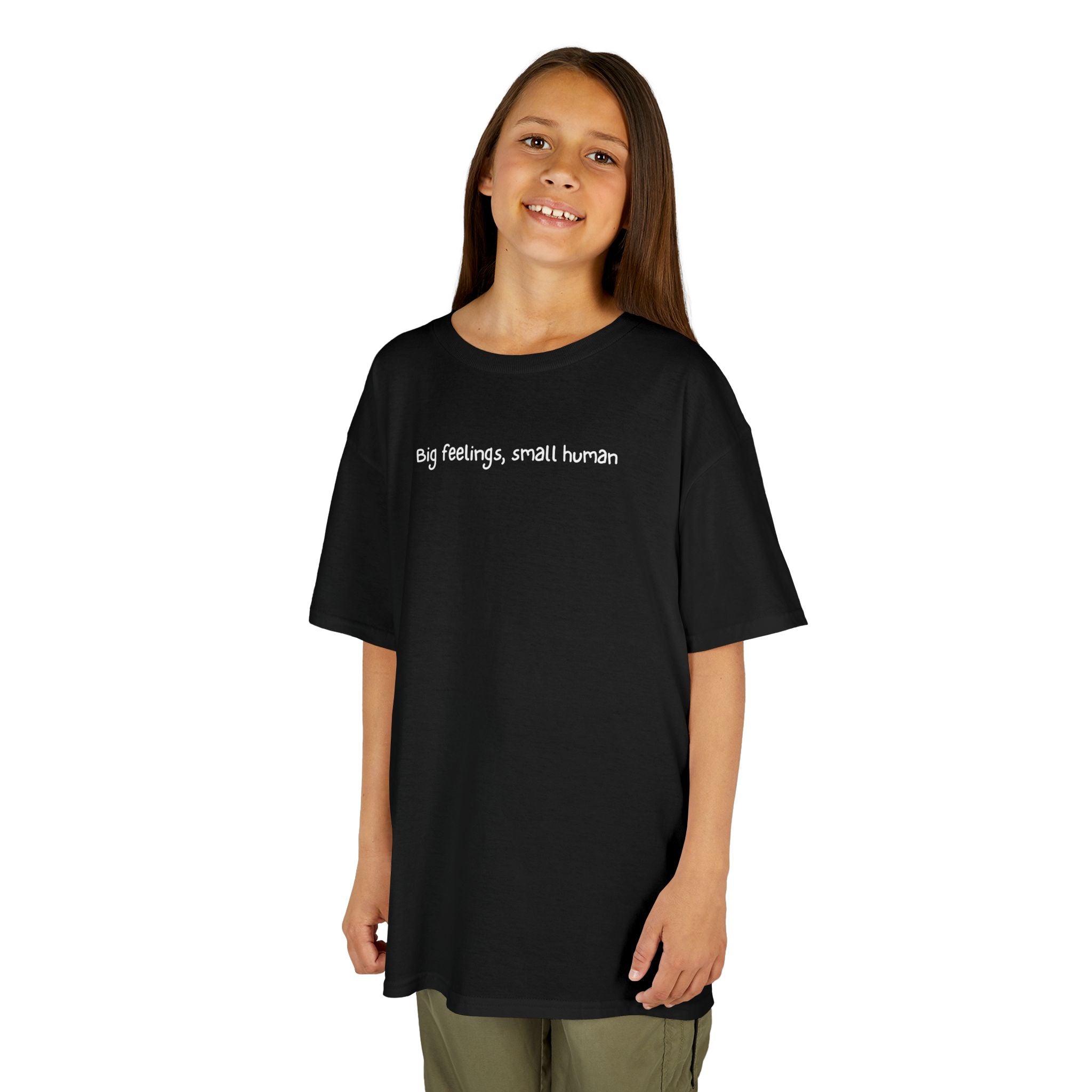 Big feelings, small human - Kids Heavy Cotton™ Tee