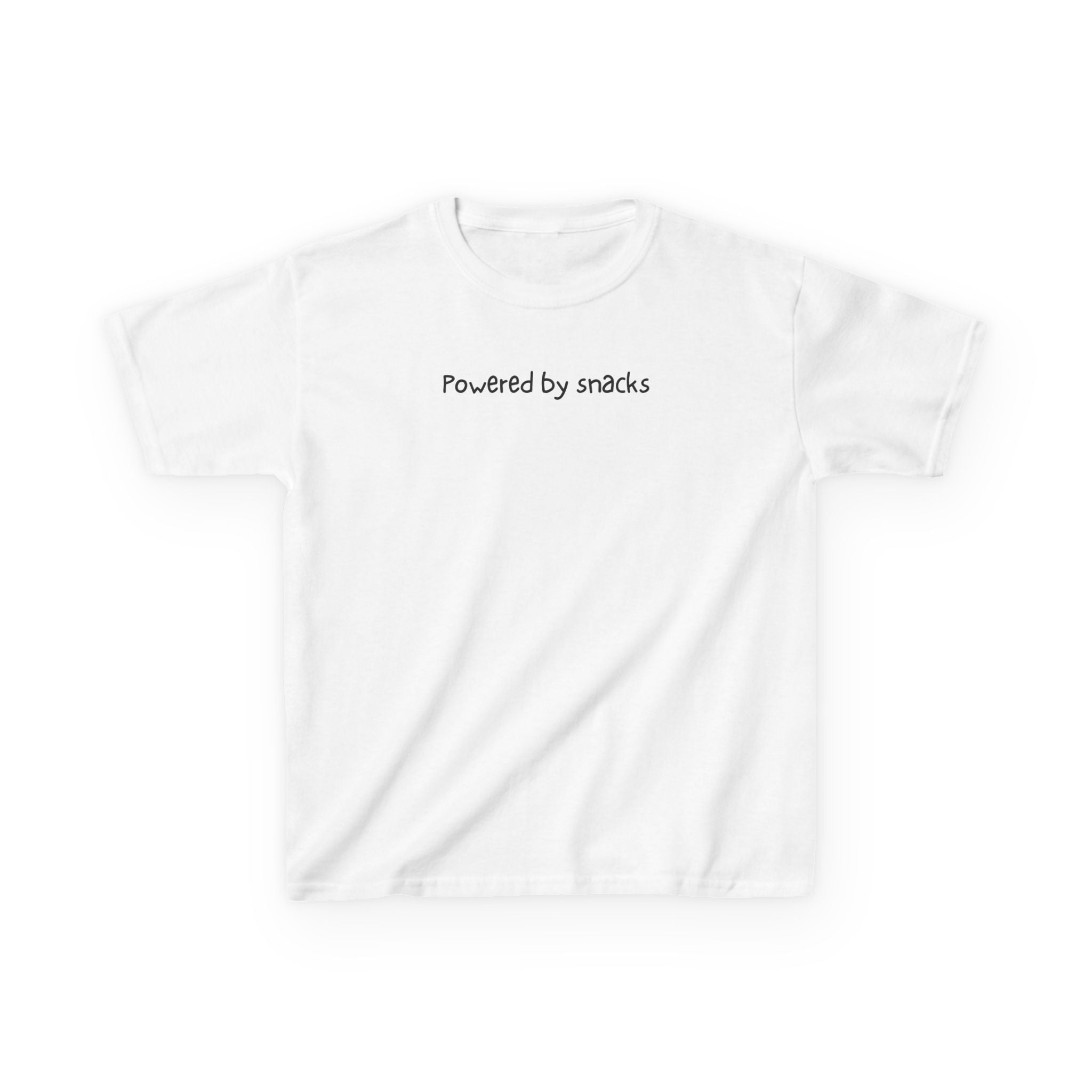 Powered by snacks - Kids Heavy Cotton™ Tee