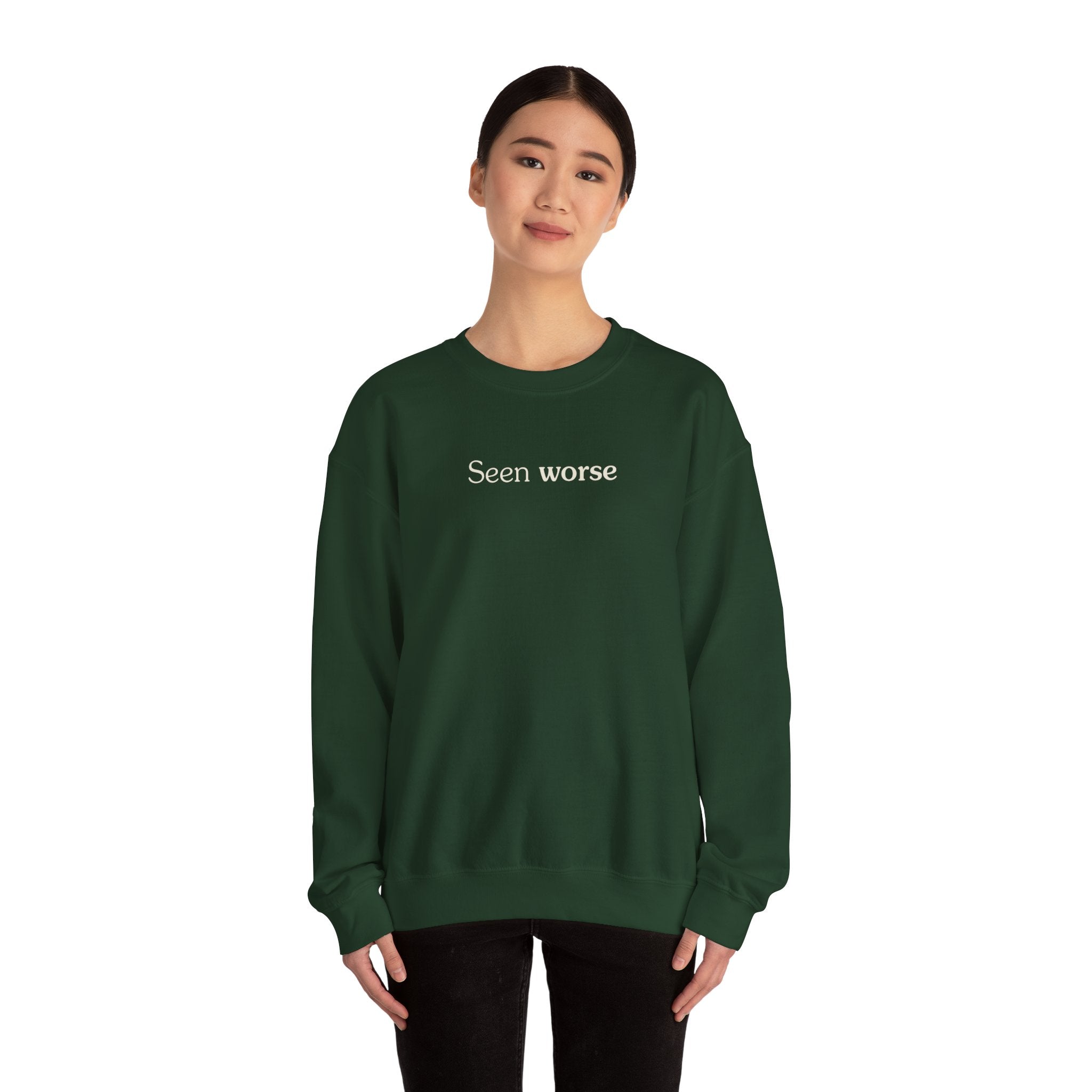 Seen worse - Crewneck Sweatshirt