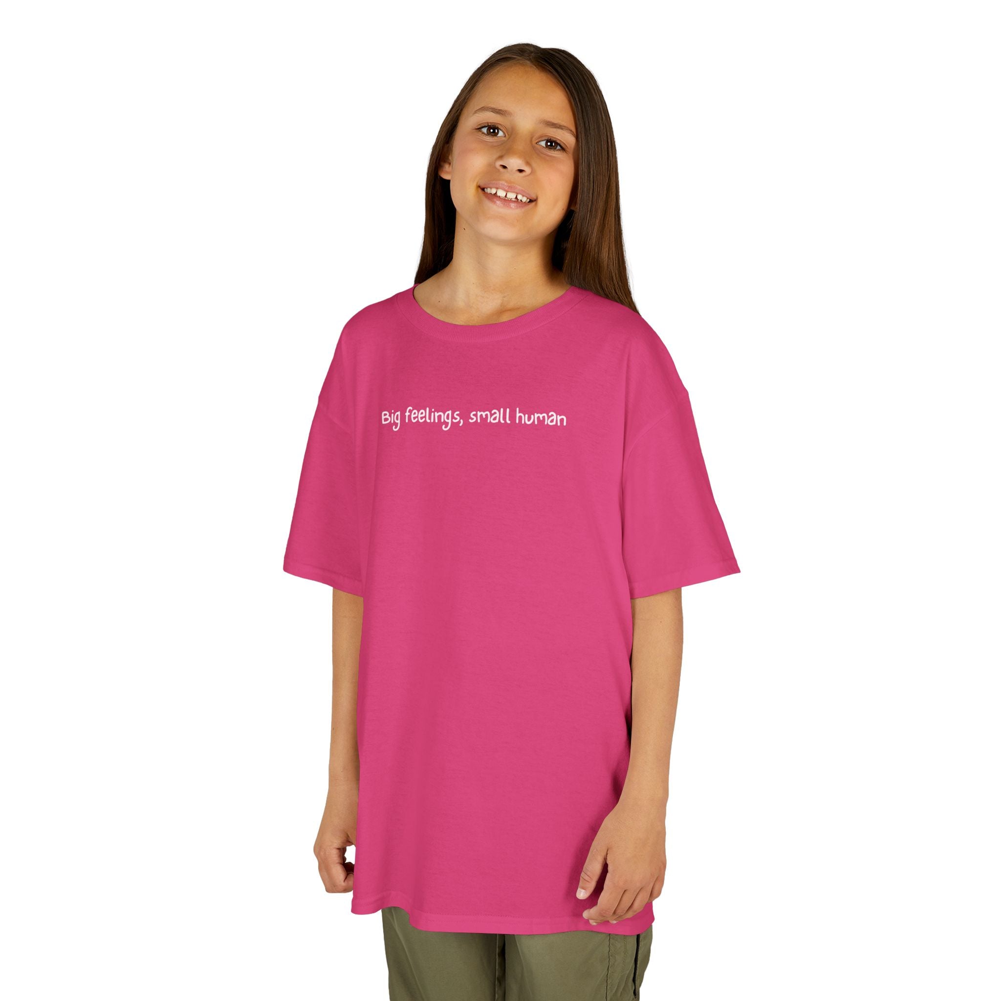 Big feelings, small human - Kids Heavy Cotton™ Tee